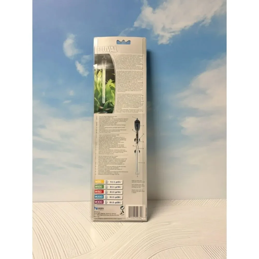 Fluval M200 200W Submersible Glass Aquarium Heater A784 65 Gal New Sealed